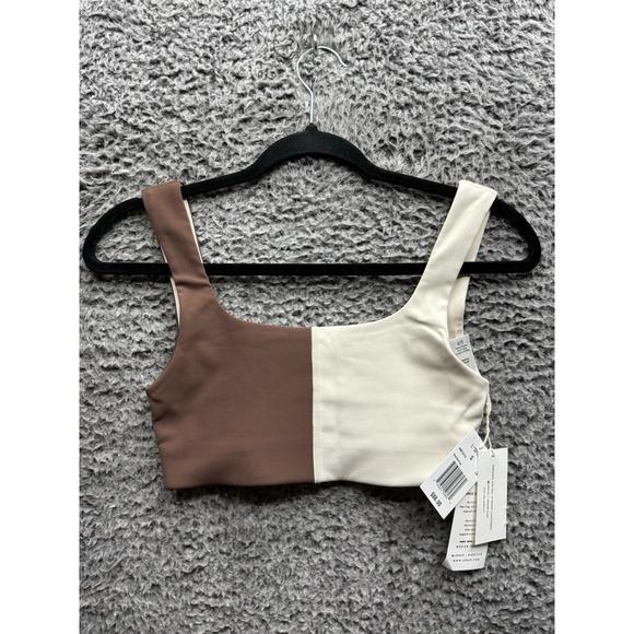 l*space Tops - L Space Backbeat Cropped Tank Top Colorblock Size‎ Small $88 New